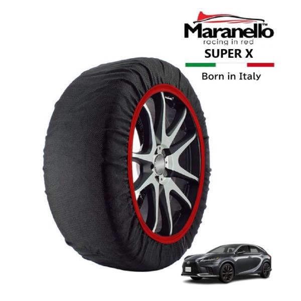 Maranello正規品 スノーソックス レクサス RX RX350h バージョンL 6AA-AALH15 4WD 235/50R21 21インチ SUPER 