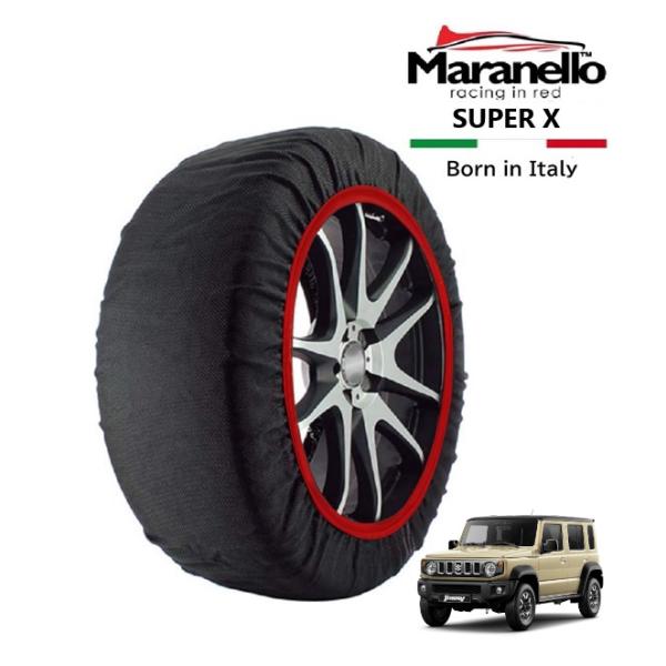 Maranello正規品 スノーソックス スズキ ジムニー ノマド 3BA-JC74W