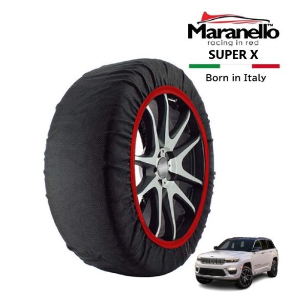 Maranello正規品 スノーソックス ジープ グランドチェロキー 4xe サミットリザーブ 3LA-WL20A 4WD 275/45R21 21インチ SU