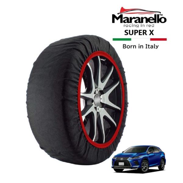 Maranello正規品 スノーソックス レクサス RX300 Fスポーツ AGL25W 4WD