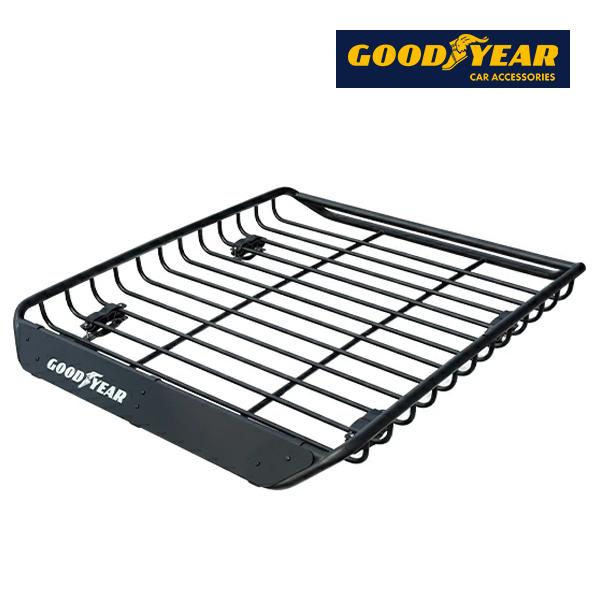 GOODYEAR正規品 スチール ルーフラック MEGA PRO 汎用 ベース/クロス