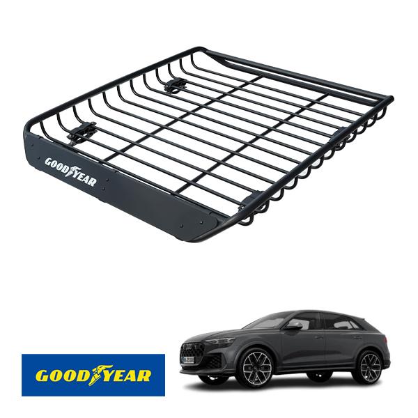 Audi　Q8 ルーフキャリア　新品未使用 GOODYEAR正規品 スチール ルーフラック MEGA PRO アウディ RS Q8