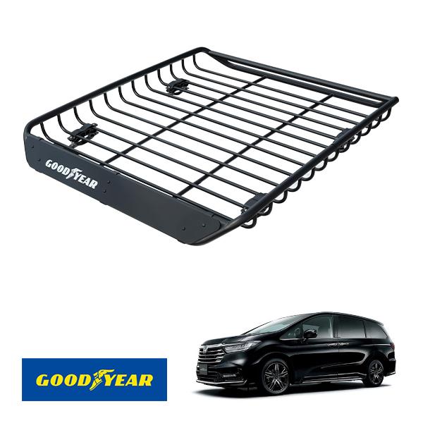 GOODYEAR正規品 スチール ルーフラック MEGA PRO ホンダ オデッセイ RC