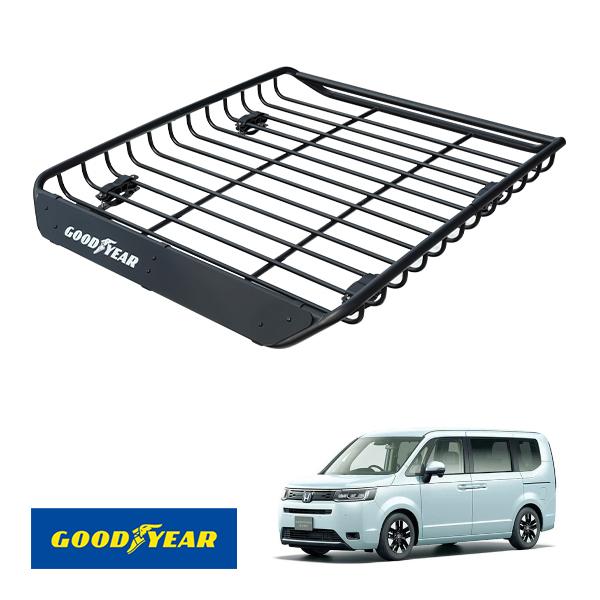 GOODYEAR正規品 スチール ルーフラック MEGA PRO ホンダ