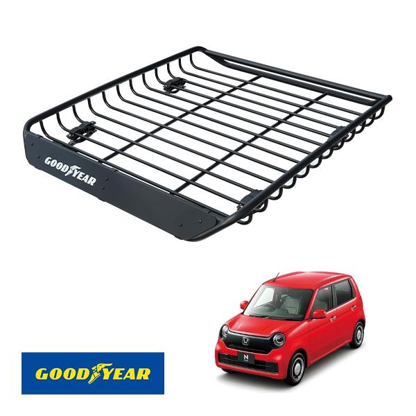GOODYEAR正規品 スチール ルーフラック MEGA PRO ホンダ N-ONE JG3 JG4
