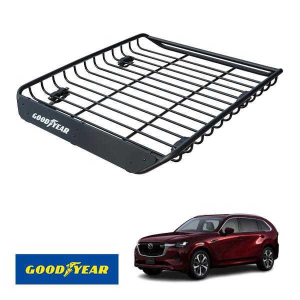 GOODYEAR正規品 スチール ルーフラック MEGA PRO マツダ CX-80 KL系