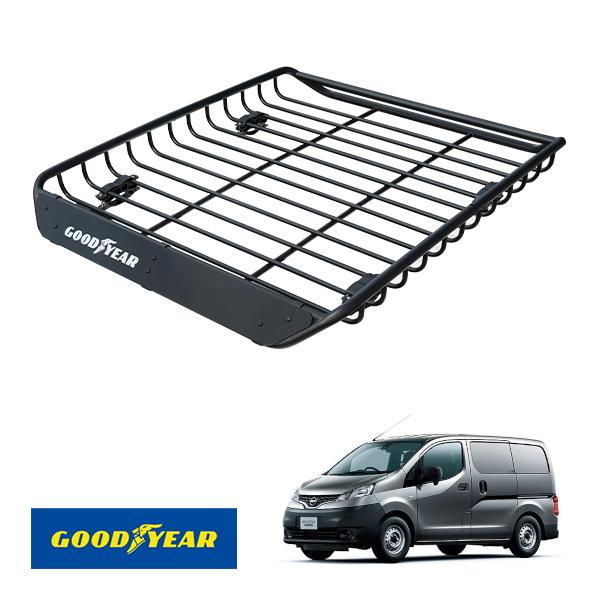 GOODYEAR正規品 スチール ルーフラック MEGA PRO 日産 NV200バネット