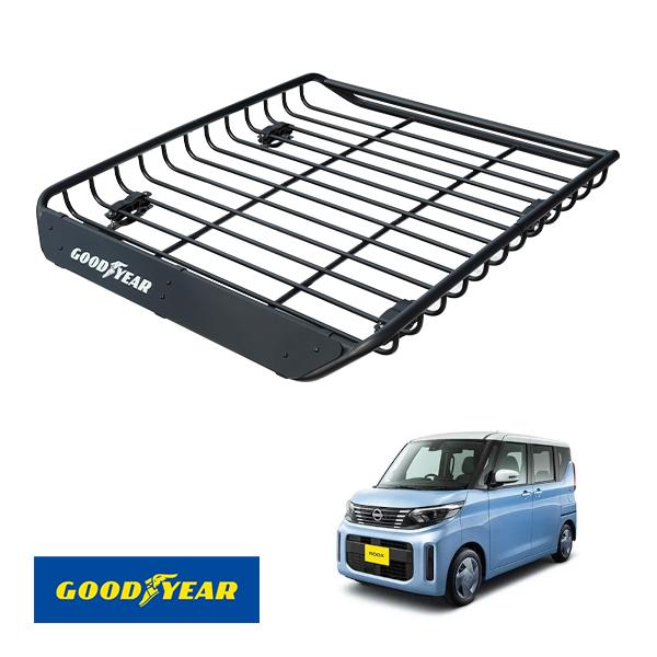 GOODYEAR正規品 スチール ルーフラック MEGA PRO 日産 ルークス B4