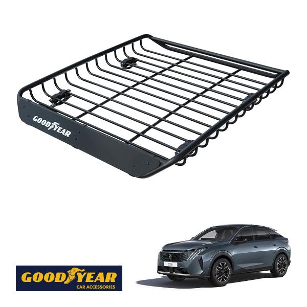 GOODYEAR正規品 スチール ルーフラック MEGA PRO プジョー 3008 P8 