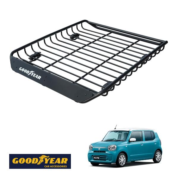 GOODYEAR正規品 スチール ルーフラック MEGA PRO スズキ アルト HA37系