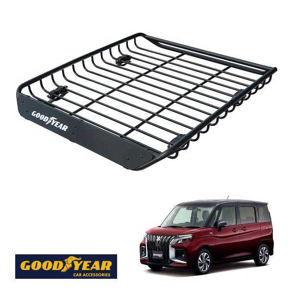 GOODYEAR正規品 スチール ルーフラック MEGA PRO スズキ ソリオ 