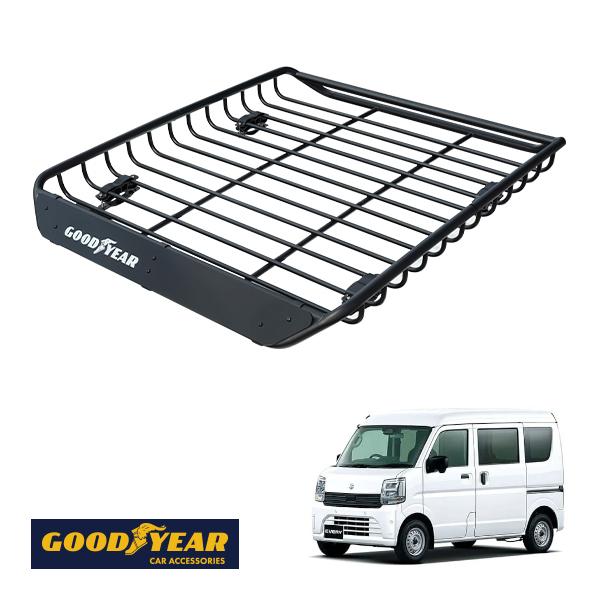 GOODYEAR正規品 スチール ルーフラック MEGA PRO スズキ エブリイ DA17