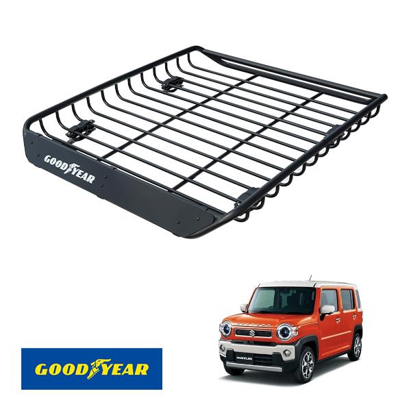 GOODYEAR正規品 スチール ルーフラック MEGA PRO スズキ ハスラー 