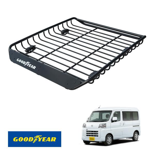 GOODYEAR正規品 スチール ルーフラック MEGA PRO トヨタ ピクシスバン
