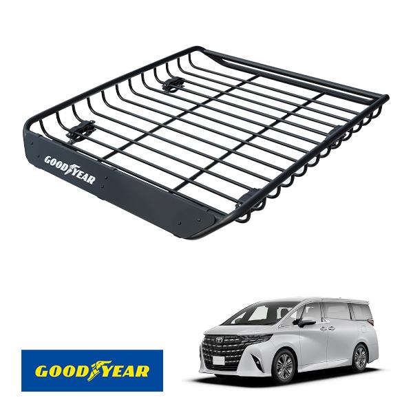 GOODYEAR正規品 スチール ルーフラック MEGA PRO トヨタ アルファード