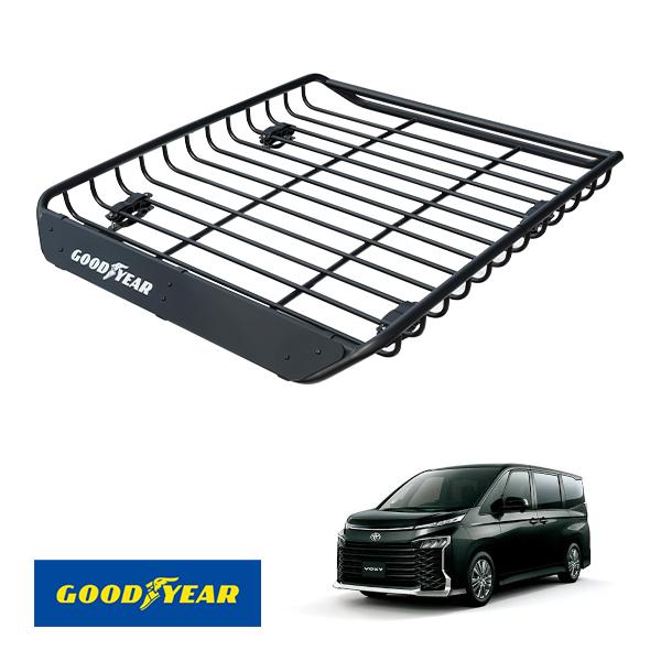 GOODYEAR正規品 スチール ルーフラック MEGA PRO トヨタ ヴォクシー 90 