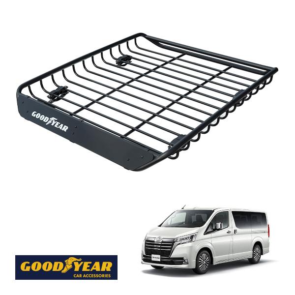 GOODYEAR正規品 スチール ルーフラック MEGA PRO トヨタ グランエース