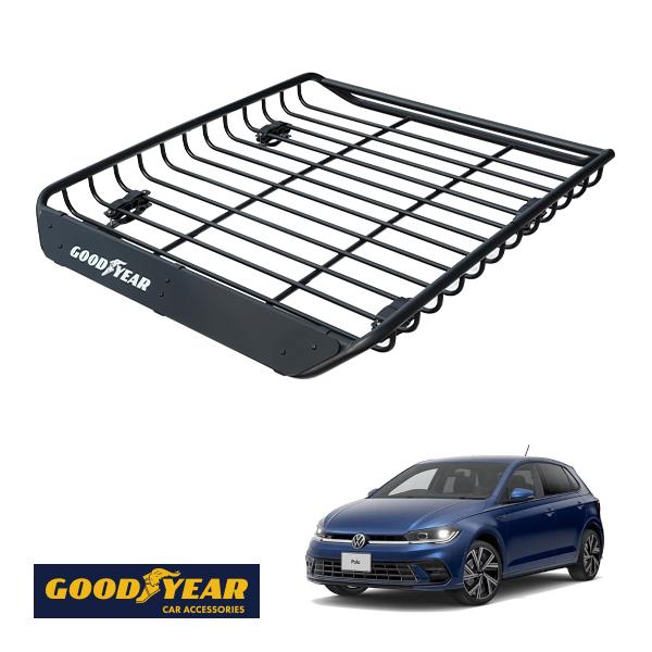 GOODYEAR正規品 スチール ルーフラック MEGA PRO フォルクスワーゲン 