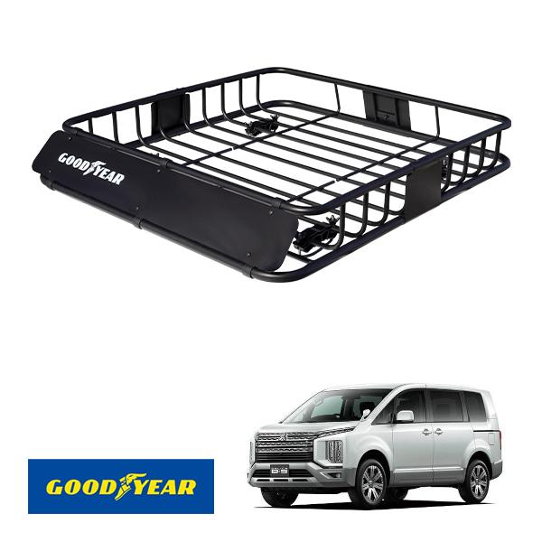 GOODYEAR正規品 スチール ルーフラック ROAD PRO 1111mm×158mm×993mm 