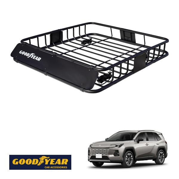 GOODYEAR正規品 スチール ルーフラック ROAD PRO 1111mm×158mm×993mm 