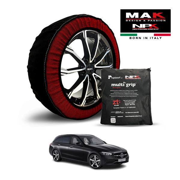 MAK正規品 NPK スノーソックス ORIGINAL 245/40R19 19インチ 布 タイヤ
