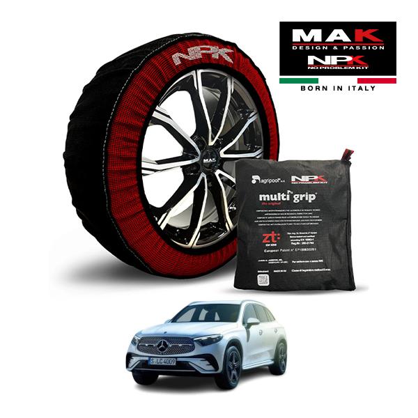 MAK正規品 NPK スノーソックス ORIGINAL 285/40R20 20インチ 布製