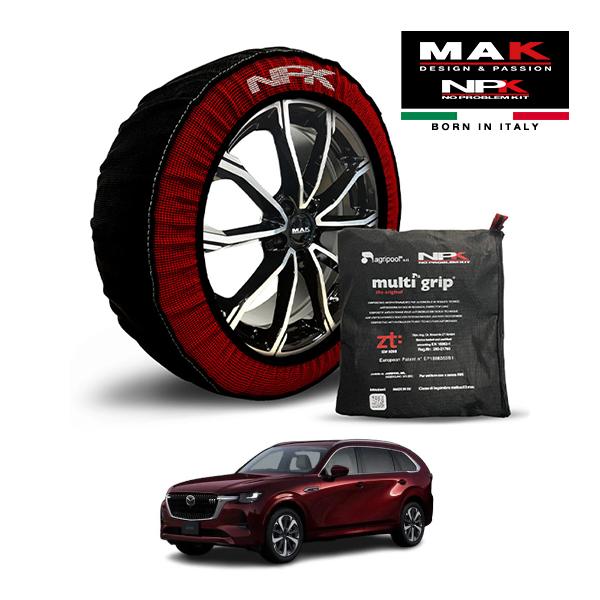 MAK正規品 NPK スノーソックス ORIGINAL 235/50R20 20インチ 布製