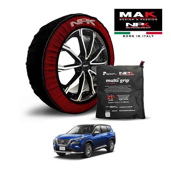 MAK正規品 NPK スノーソックス ORIGINAL 255/45R20 20インチ 布 タイヤ