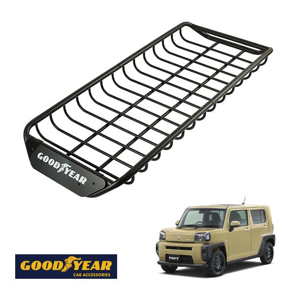 GOODYEAR正規品 スチール ルーフラック SKINNY PRO 1470mm×590mm×124mm 