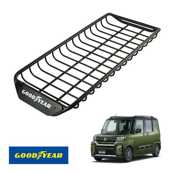 GOODYEAR正規品 スチール ルーフラック SKINNY PRO 1470mm×590mm×124mm