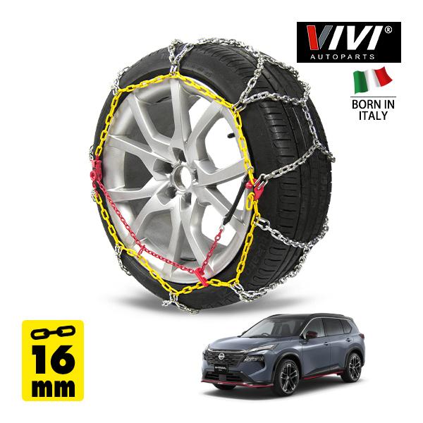 VIVI正規品 スチールチェーン 16mm 亀甲型 255WD16 255/45R20 20インチ