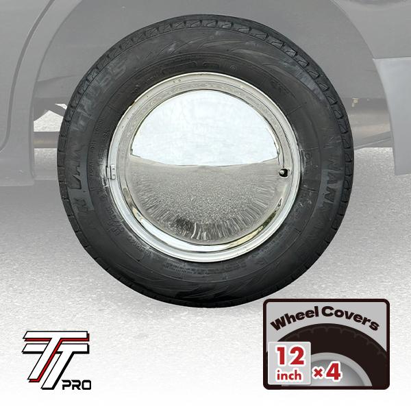 TT PRO正規品 スチール製 スチールホイール15インチ クローム ムーン