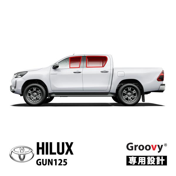 Groovy正規品 トヨタ ハイラックス GUN125 前期 後期 サイド