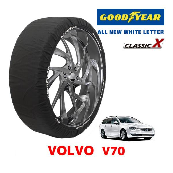 GOODYEAR 正規品 スノーソックス 布製 タイヤチェーン CLASSIC X / Lサイズ ミニ 2020- ミニクラブマン / 3BA-JZJCWM 2