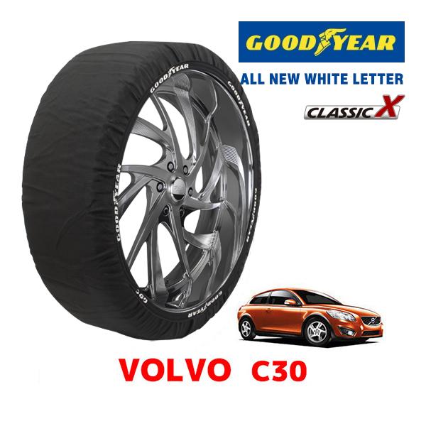 GOODYEAR 正規品 スノーソックス 布製 タイヤチェーン CLASSIC X / Lサイズ ミニ 2013- ミニペースマン / SS16 205/60R