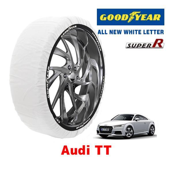 GOODYEAR 正規品 スノーソックス 布製 タイヤチェーン SUPER R / Lサイズ AUDI アウディ TT / ABA-FVDKZ タイヤ： 225
