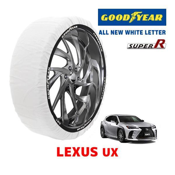 GOODYEAR 正規品 スノーソックス タイヤチェーン 布製 SUPER R / Lサイズ LEXUS レクサス UX200 Fスポーツ / MZAA10 2