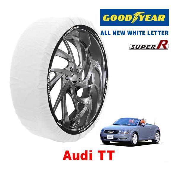 GOODYEAR 正規品 スノーソックス 布製 タイヤチェーン SUPER R / Mサイズ AUDI アウディ TT / GH-8NBAMF タイヤ： 225