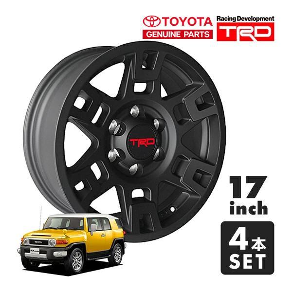 USトヨタ純正 TRD 17インチホイール マットブラック PTR20-35110-BK 4