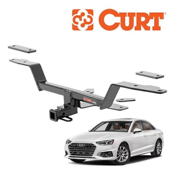CURT 正規品 Audi アウディ A4 セダン オールロード B9 | A5 S5 クーペ スポーツバックF5 クラス1 ヒッチメンバー 1.25インチ角 