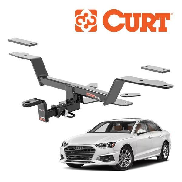 CURT 正規品 Audi アウディ A4 セダン オールロード B9 | A5 S5 クーペ スポーツバックF5 クラス1 ヒッチメンバー 1.25インチ角 