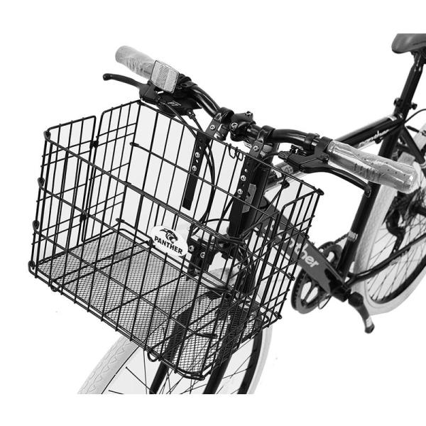 PANTHER (パンサー) フォールディングバスケット 自転車折畳みカゴ ATHENA専用かご 折りたたみ自転車・ミニベロ対応折りたたみ式