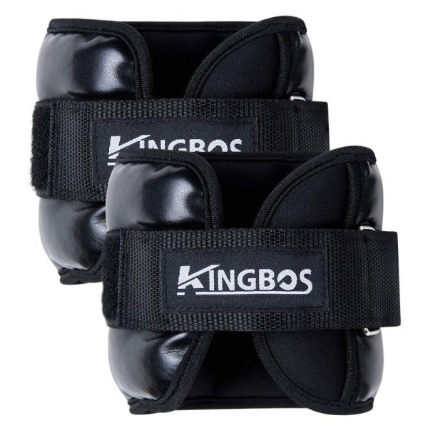 KINGBOS アンクルウェイト リストウェイト 筋トレ ?0.5kg / 1kg / 1.5kg / 2kg / 3kg 2個セット パワ