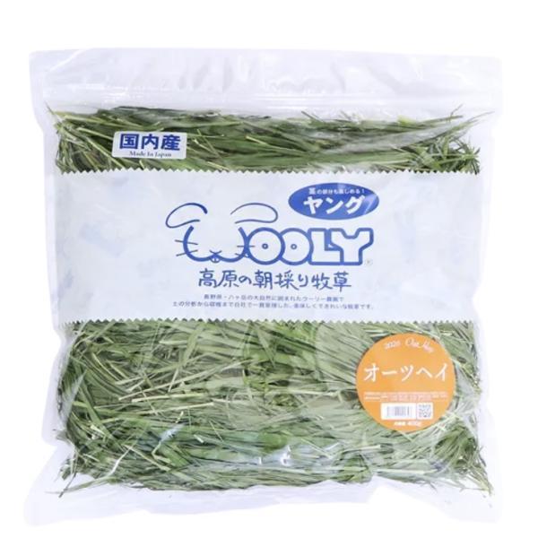 オーツヘイ 高原の朝採り牧草 400ｇ