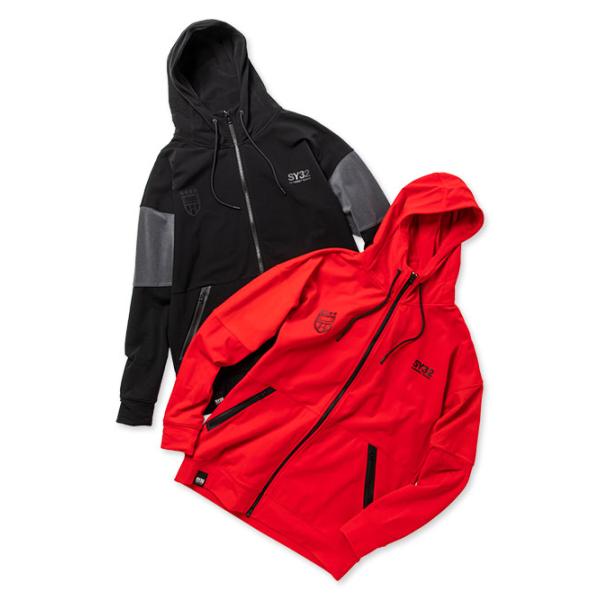 SY32 by sweet years パーカー ジップアップ メンズ レディース おしゃれ ブランド ゴルフ ウェア サッカー スポーツ12504 セットアップ CARVICO SY32 by SWEET YEARS（エスワイサーティトゥバイスィートイヤーズ