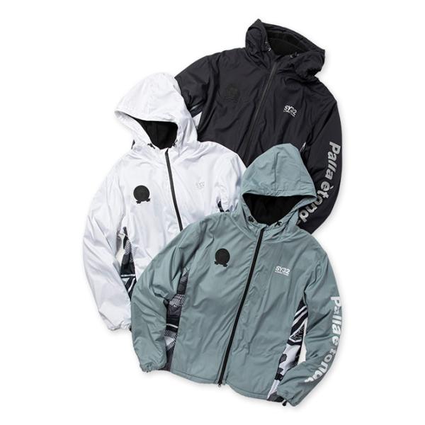 SY32 by sweet years ジャケット ナイロン ジップパーカー メンズ レディース おしゃれ ブランド ゴルフ ウェア サッカー スポーツ裏地フリース ボア 12551 trues_12551