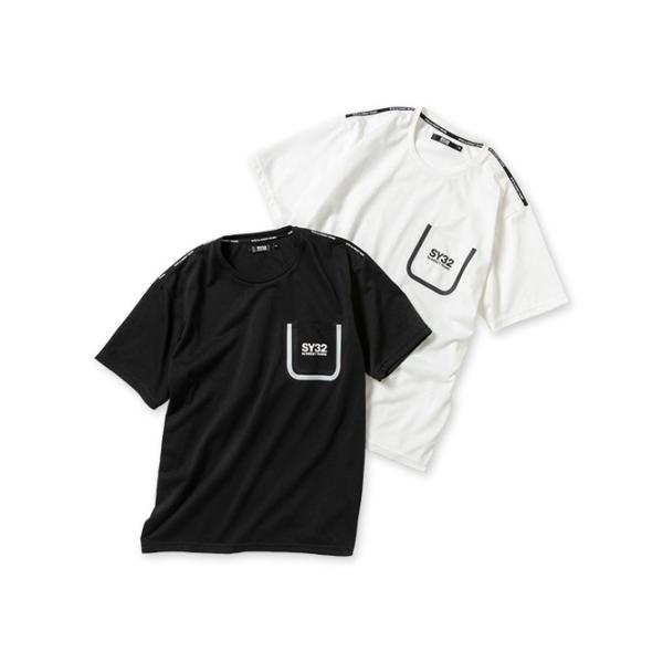 SY32 by SWEET YEARS Tシャツ 半袖 メンズ レディース おしゃれ ブランド ポケT 13045 SY32 by SWEET YEARS（エスワイサーティトゥバイスィートイヤーズ