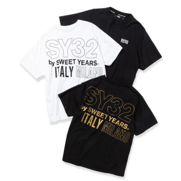お取り寄せ SY32 by SWEET YEARS Tシャツ 半袖 メンズ おしゃれ ブランド 14154J-W SY32 by SWEET YEARS（エスワイサーティトゥバイスィートイヤーズ） お
