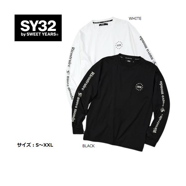 SY32 by SWEET YEARS ロングスリーブTシャツ L　新品 SY32 by SWEET YEARS（エスワイサーティトゥバイスィートイヤーズ