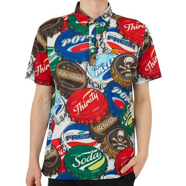 LOUDMOUTH Loudmouth ラウドマウス ポロシャツ 半袖 メンズ ゴルフ